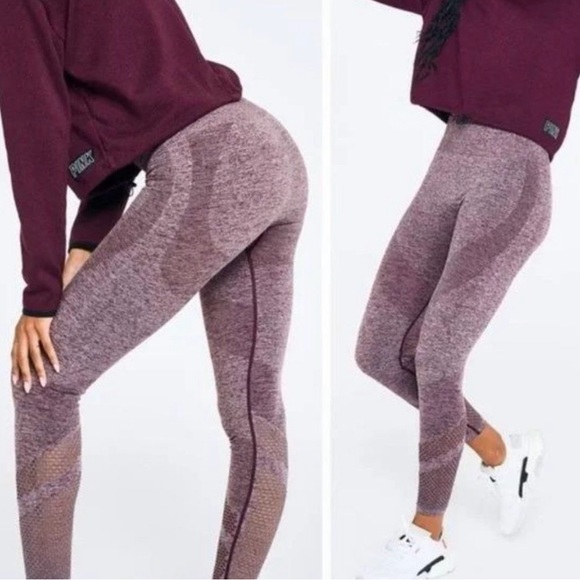 PINK Victoria's Secret Pants - Victorias Secret PINK Seamless Purple leggings